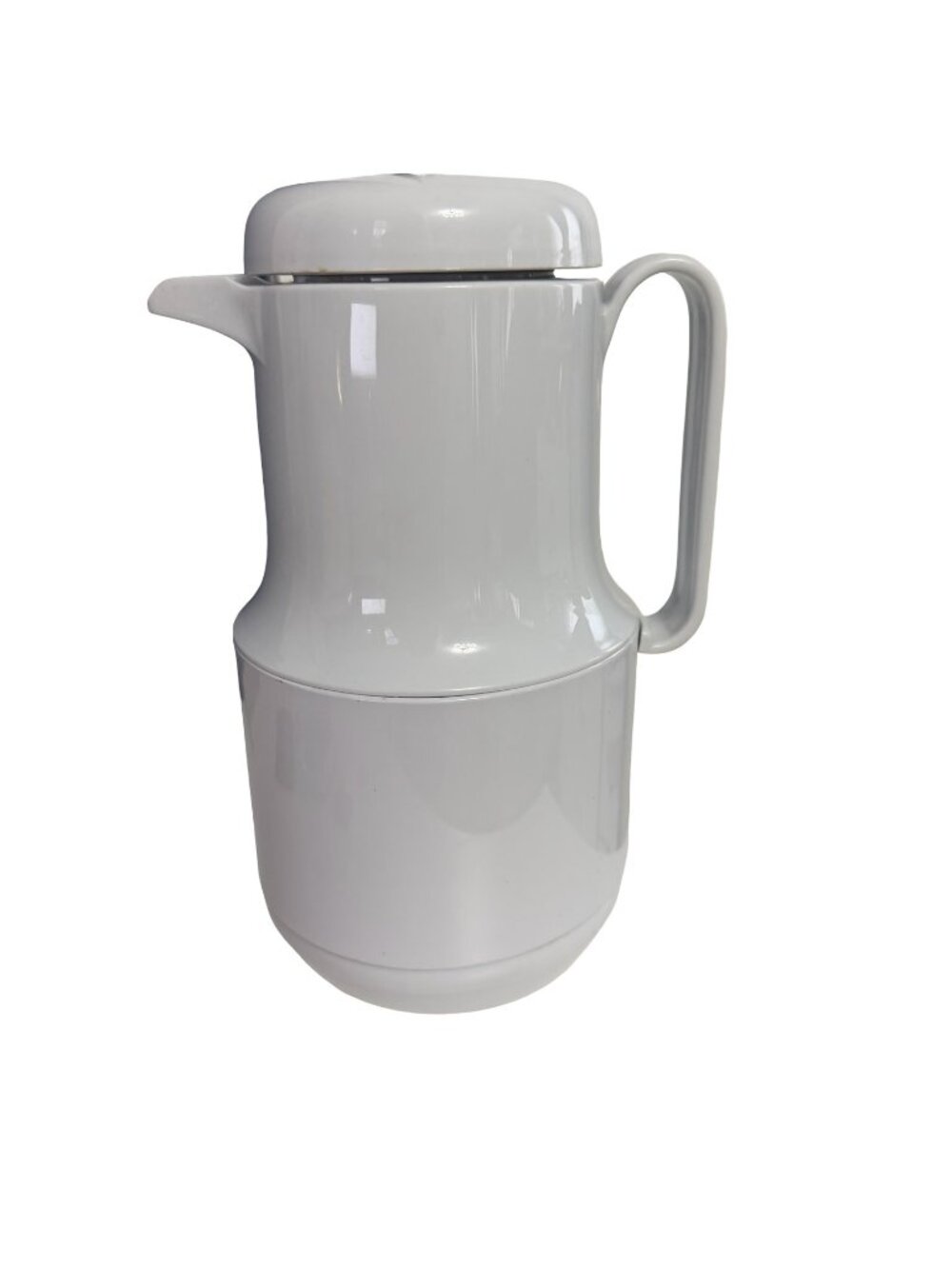 Vintage Phoenix White Thermal Carafe Coffee Pot Glass Liner Made in Taiwan R.O.C